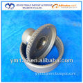 Truck wheel edge, inner ring gear and support